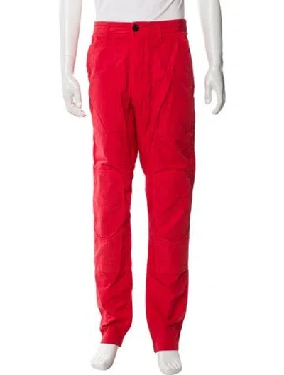 Pre-owned Stone Island Joggers In Red