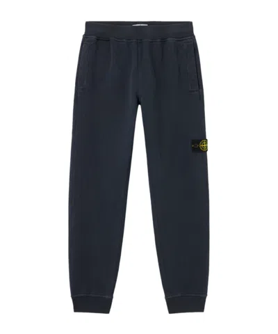 Stone Island Joggers With Pockets And Elasticated Waistband