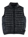 Stone Island Kids Vest For Boys In Black