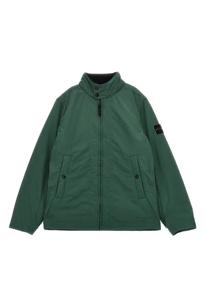 Stone Island Junior 2 In 1 Jacket In Green