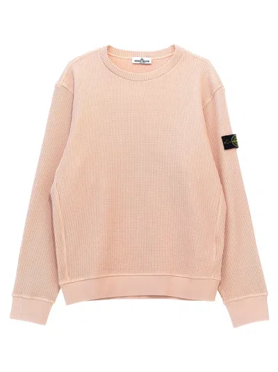 Stone Island Kids' 6100006 Sweatshirt In Pink