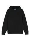 Stone Island Junior Sweatshirt In Black