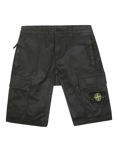 Stone Island Junior 8016l0210 V0129129 In Nero