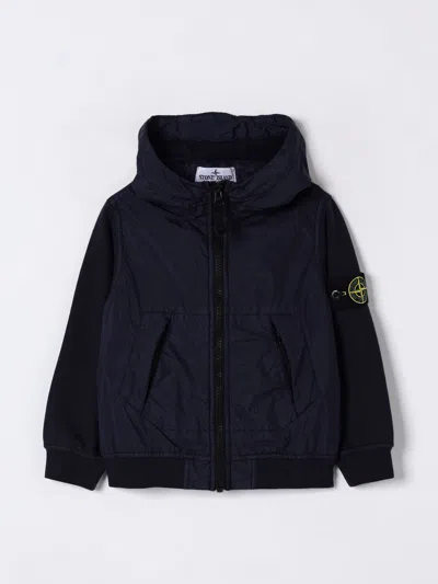 Stone Island Blazer  Junior Kids Color Blue