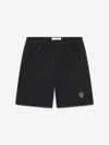 Stone Island Compass-motif Swim Short In Black