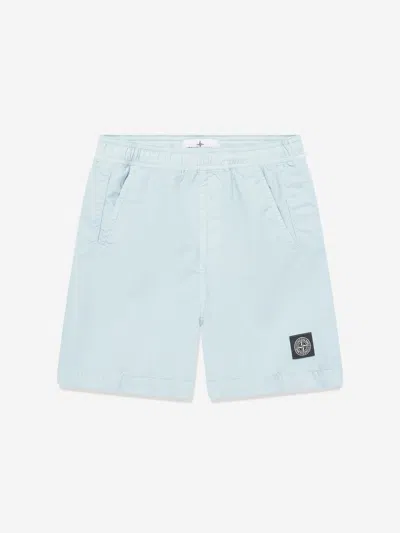 STONE ISLAND STONE ISLAND JUNIOR BOYS COMPASS LOGO SWIM SHORTS