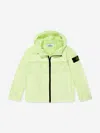 Stone Island Compass-motif Jacket In Green