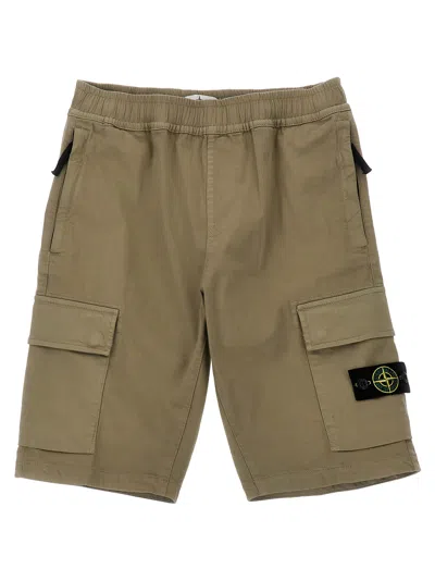 STONE ISLAND CARGO BERMUDA SHORTS