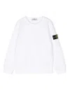 Stone Island Sweater  Junior Kids Color Ivory In White