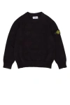 Stone Island Sweater  Junior Kids Color Black