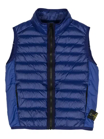 STONE ISLAND COMPASS-BADGE DOWN GILET