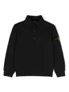 Stone Island Sweater  Junior Kids Color Blue In Black
