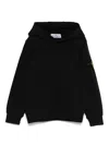Stone Island Junior Sweatshirt In 黑色