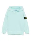 STONE ISLAND JUNIOR COMPASS-BADGE HOODIE