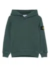 Stone Island Compass-badge Hoodie In Grün