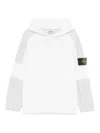 Stone Island Compass-badge Hoodie In Neutrals