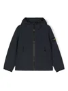 Stone Island Compass-badge Jacket In Blue