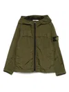 Stone Island Compass-badge Jacket In Green