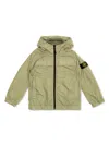 Stone Island Compass-badge Jacket In Green