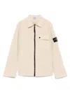 Stone Island Compass-badge Jacket In Neutrals