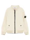 Stone Island Compass-badge Jacket In Neutrals