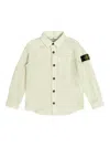 Stone Island Compass-badge Linen Shirt