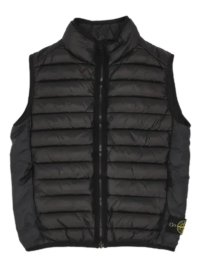 STONE ISLAND COMPASS-BADGE PADDED GILET