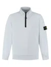 Stone Island Compass-badge Polo Shirt In Blue