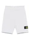 Stone Island Junior Shorts  Kids Color White