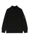 Stone Island Compass-badge Sweater In Black