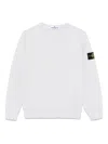 Stone Island Compass-badge Sweatshirt In Blue