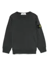Stone Island Compass-badge Sweatshirt In Blue