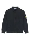 Stone Island Compass-badge Sweatshirt In Blue