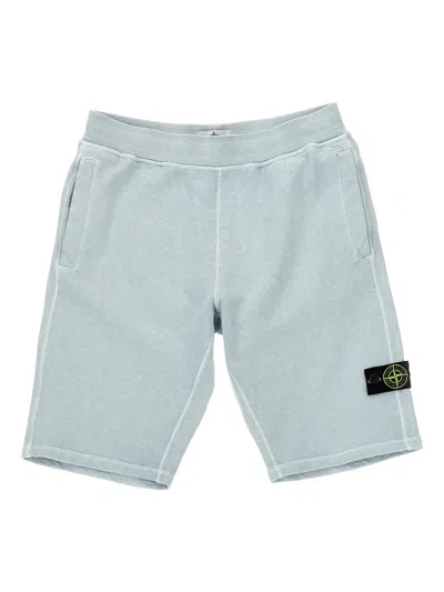 Stone Island Kids' Compass-badge Track Shots In Blue
