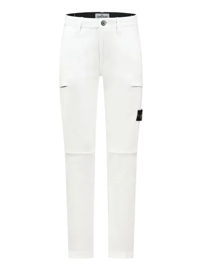 Stone Island Junior Kids' Compass-badge Trousers