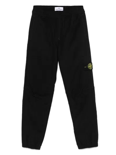 Stone Island Kids Trousers Black