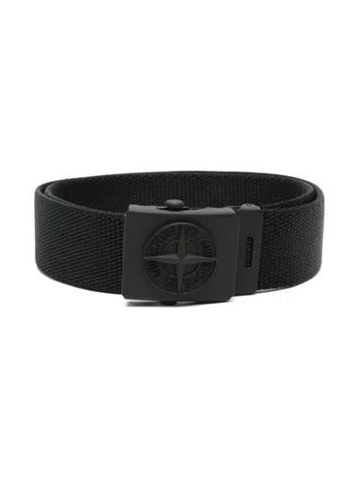 STONE ISLAND COMPASS-BUCKLE BELT