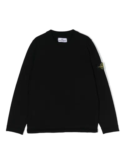 STONE ISLAND COMPASS COTTON JUMPER