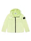 Stone Island Compass-motif Jacket In 绿色