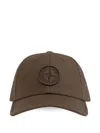 Stone Island Compass-patch Baseball Cap In Brown