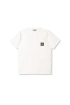 Stone Island Compass Patch Crewneck T-shirt In White