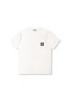 Stone Island Compass Patch Crewneck T-shirt In White