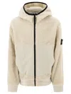 Stone Island Compass Patch Fleece Hoodie