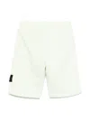 Stone Island Compass-patch Shorts In Green