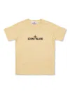 Stone Island Compass-print Cotton T-shirt In Neutrals