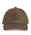 Stone Island Compass-patch Baseball Cap In Green