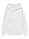Stone Island Cotton Hoodie In Grey