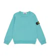 Stone Island Sweater  Junior Kids Color Turquoise In Blue