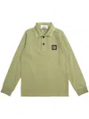 Stone Island Cotton Polo Shirt In Green