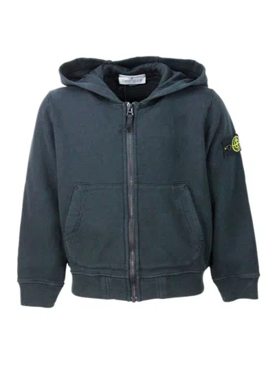 STONE ISLAND COTTON SWEATSHIRT